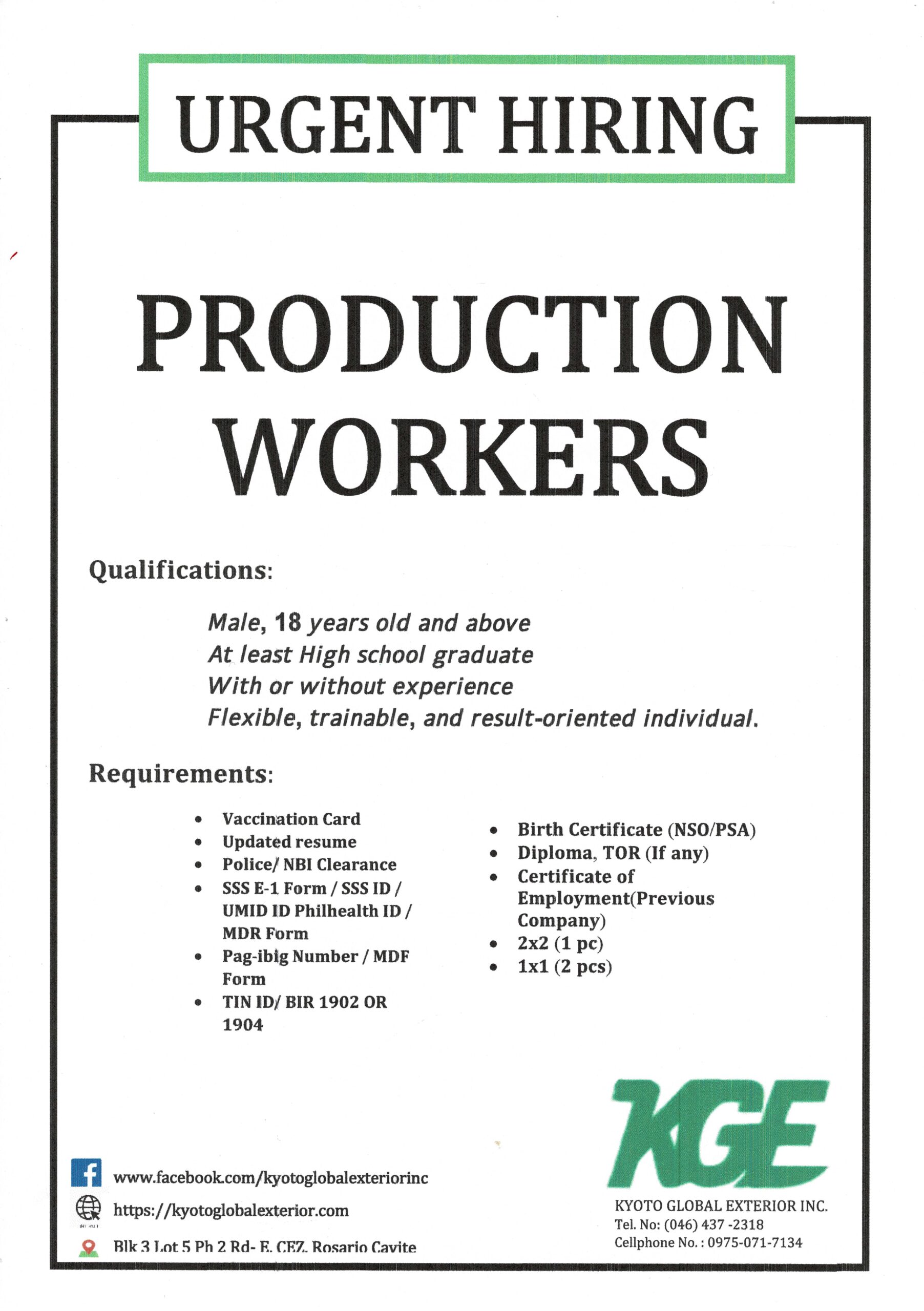 HIRING